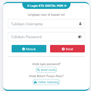 Register PGRI Kota Pontianak - Persatuan Guru Republik Indonesia Cabang Kota Pontianak